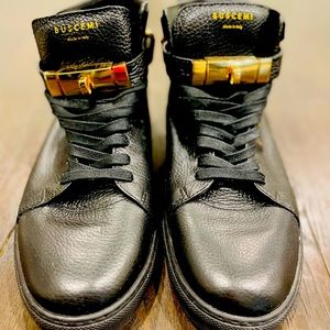 Buscemi Black and Gold size 11 EU 44